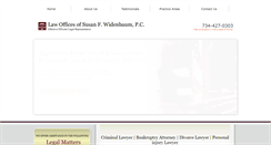 Desktop Screenshot of michiganfamilylawpc.com